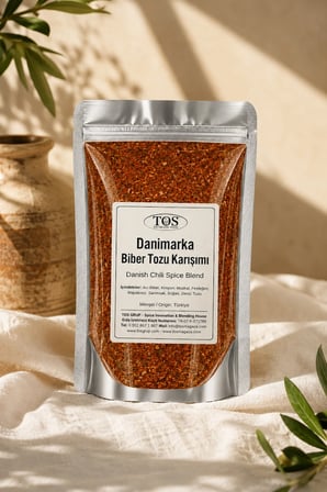Danimarka Biber Tozu Karışımı 250 gr (1. Kalite) Danish Chili Powder Mix