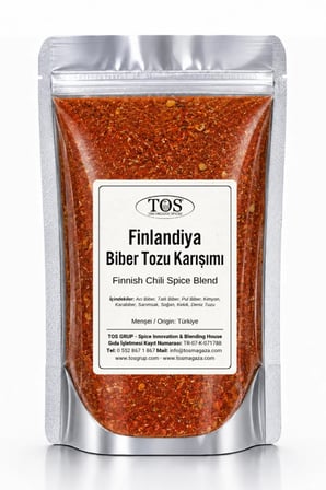 Finlandiya Biber Tozu Karışımı 500 gr (1. Kalite) Finnish Chili Powder Mix