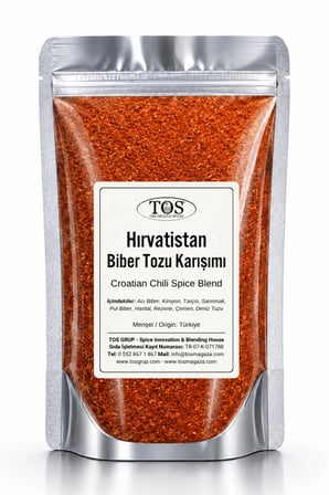 Hırvatistan Biber Tozu Karışımı 100 gr (1. Kalite) Croatian Chili Powder Mix