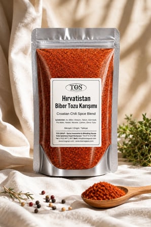 Hırvatistan Biber Tozu Karışımı 100 gr (1. Kalite) Croatian Chili Powder Mix