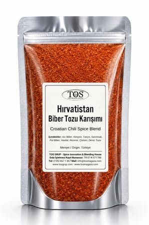 Hırvatistan Biber Tozu Karışımı 250 gr (1. Kalite) Croatian Chili Powder Mix