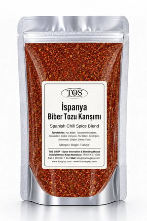 İspanya Biber Tozu Karışımı 100 gr (1. Kalite) Spanish Chili Powder Mix