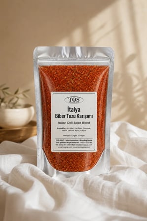 İtalya Biber Tozu Karışımı 500 gr (1. Kalite) Italian Chili Powder Mix