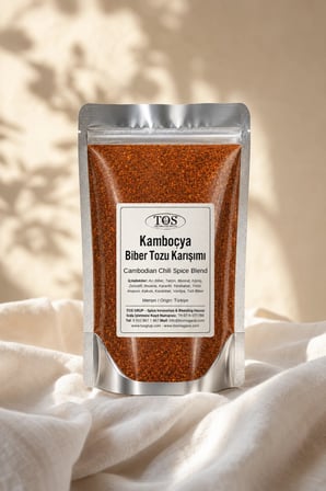 Kamboçya Biber Tozu Karışımı 100 gr (1. Kalite) Cambodian Chili Powder Mix