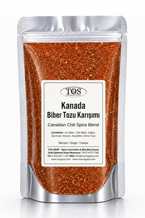 Kanada Biber Tozu Karışımı 100 gr (1. Kalite) Canadian Chili Powder Mix