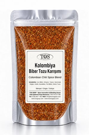 Kolombiya Biber Tozu Karışımı 250 gr (1. Kalite) Colombian Chili Powder Mix