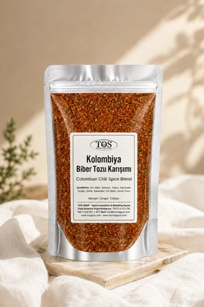 Kolombiya Biber Tozu Karışımı 500 gr (1. Kalite) Colombian Chili Powder Mix