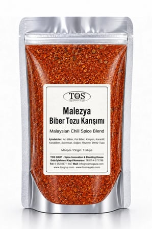 Malezya Biber Tozu Karışımı 100 gr (1. Kalite) Malaysian Chilli Powder Mix