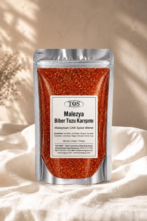 Malezya Biber Tozu Karışımı 100 gr (1. Kalite) Malaysian Chilli Powder Mix