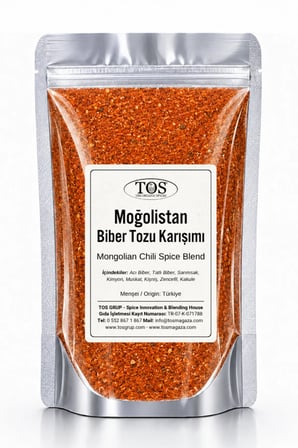 Moğolistan Biber Tozu Karışımı 100 gr (1. Kalite) Mongolian Chili Powder Mix