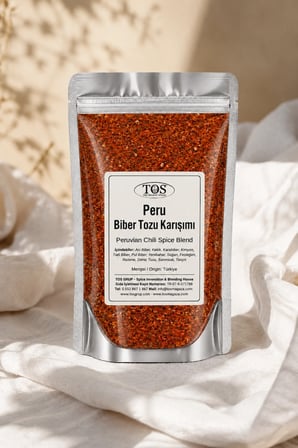 Peru Biber Tozu Karışımı 500 gr (1. Kalite) Peruvian Chili Powder Mix