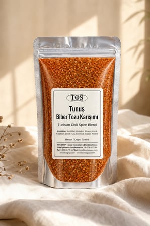 Tunus Biber Tozu Karışımı 250 gr (1. Kalite) Tunisian Chili Powder Mix