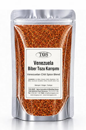 Venezuela Biber Tozu Karışımı 500 gr (1. Kalite) Venezuelan Chili Powder Mix
