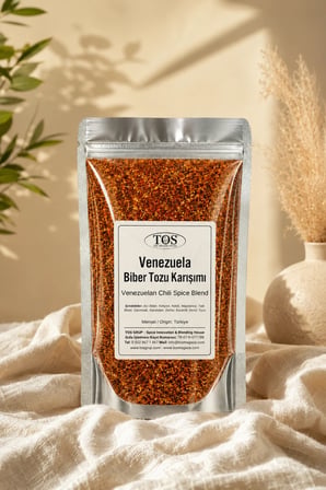 Venezuela Biber Tozu Karışımı 500 gr (1. Kalite) Venezuelan Chili Powder Mix
