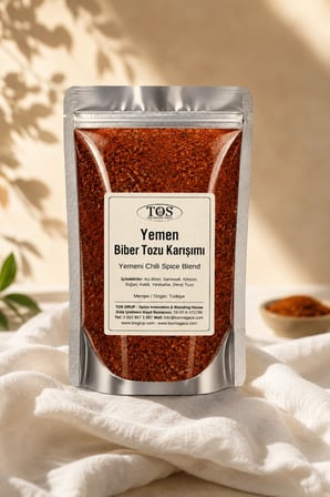 Yemen Biber Tozu Karışımı 250 gr (1. Kalite) Yemen Chili Powder Mix