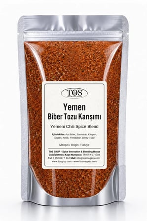 Yemen Biber Tozu Karışımı 250 gr (1. Kalite) Yemen Chili Powder Mix
