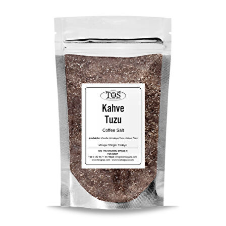 Kahve Tuzu 1 kg (1. Kalite) Coffee Salt