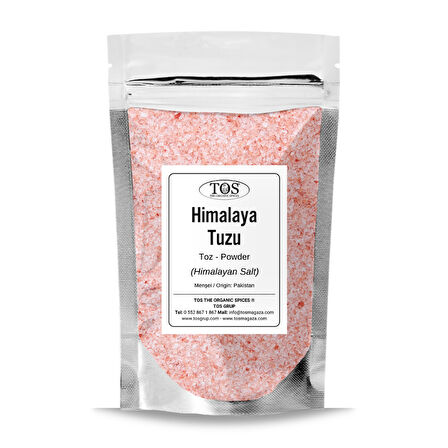 Himalaya Tuzu (Toz) 1 kg (1. Kalite) Himalayan Salt (Powder)