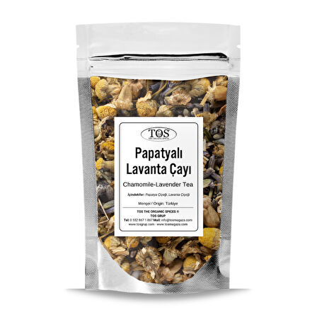 Papatya - Lavanta Çayı 40 gr (1. Kalite)