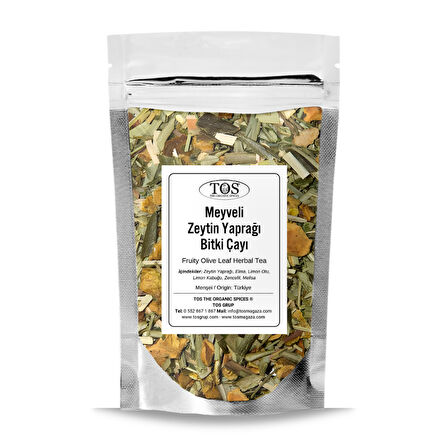 Meyveli Zeytin Yaprağı Bitki Çayı 40 gr (1. Kalite)