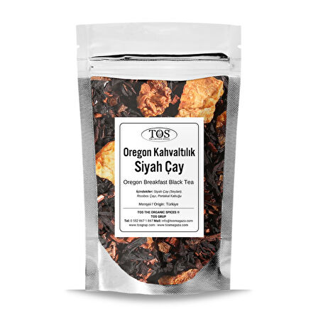 Oregon Kahvaltılık Siyah Çay 40 gr (1. Kalite)