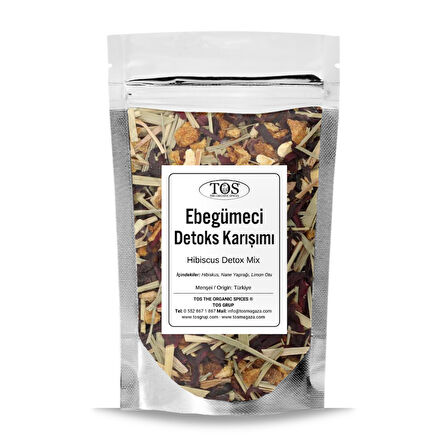 Ebegümeci Detoks Karışımı 40 gr (1. Kalite)