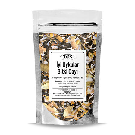 İyi Uykular Ayurvedik Bitki Çayı 250 gr (1. Kalite)