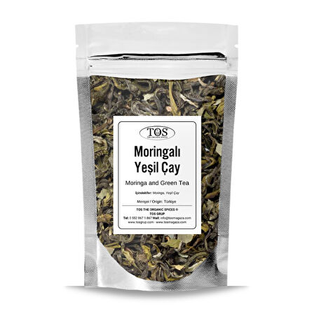 Süper Moringa ve Yeşil Çay 40 gr (1. Kalite)