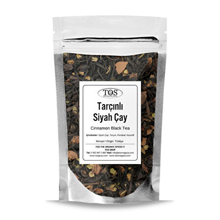 Tarçınlı Baharatlı Siyah Çay 40 gr (1. Kalite)