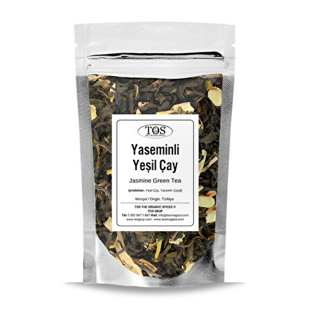Yasemin Çiçeği ve Yeşil Çay 40 gr (1. Kalite)
