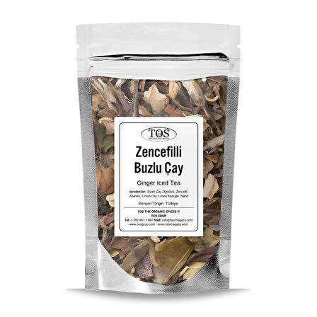 Zencefilli Buzlu Çay 100 gr (1. Kalite)