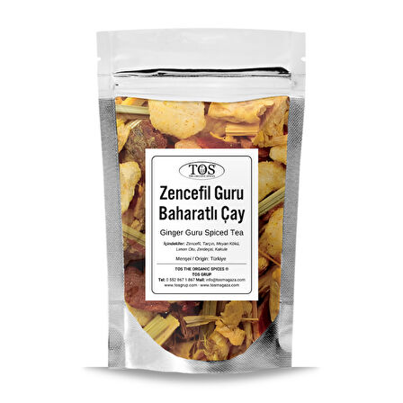 Zencefil Guru Baharatlı Çay 40 gr (1. Kalite)