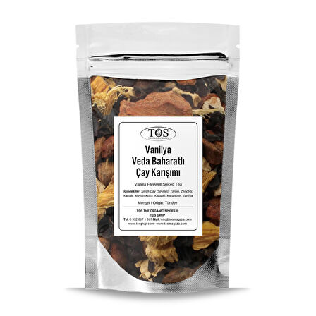 Vanilya Veda Baharatlı Çay 40 gr (1. Kalite)