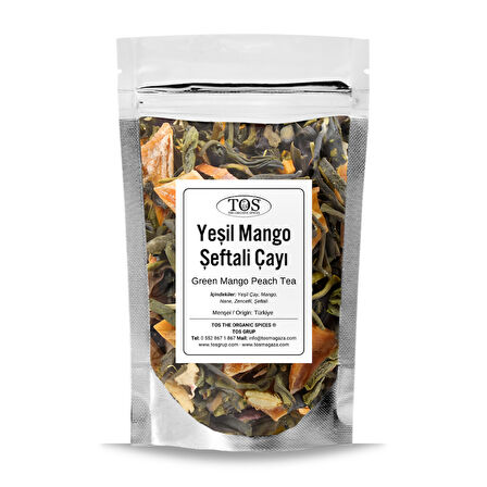 Yeşil Mango Şeftali Çayı 40 gr (1. Kalite)