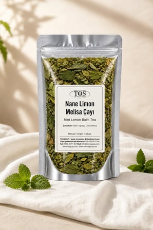 Nane Limon Melisa Çayı 40 gr (1. Kalite) Mint Lemon Melissa Tea
