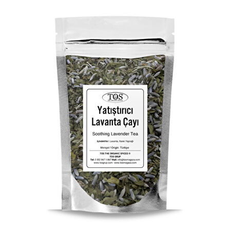 Yatıştırıcı Lavanta Çayı 40 gr (1. Kalite)