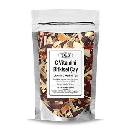 C Vitamini Bitkisel Çay 40 gr (1. Kalite)