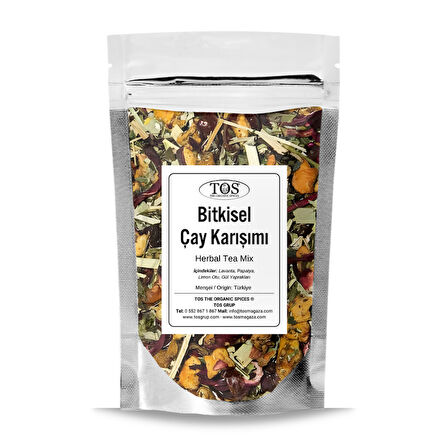 Bitkisel Çay Karışımı 250 gr (1. Kalite)