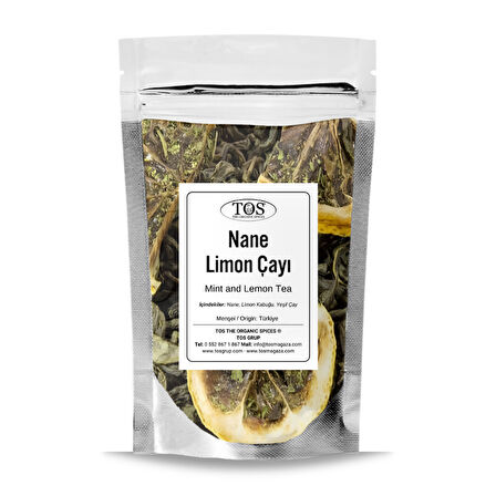 Nane Limon Çayı 100 gr (1. Kalite)