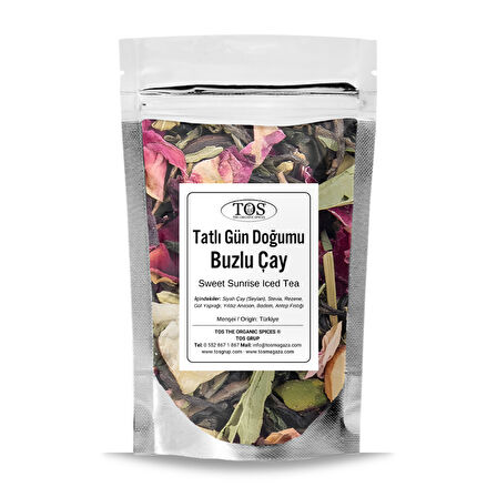 Tatlı Gün Doğumu Buzlu Çay 40 gr (1. Kalite)