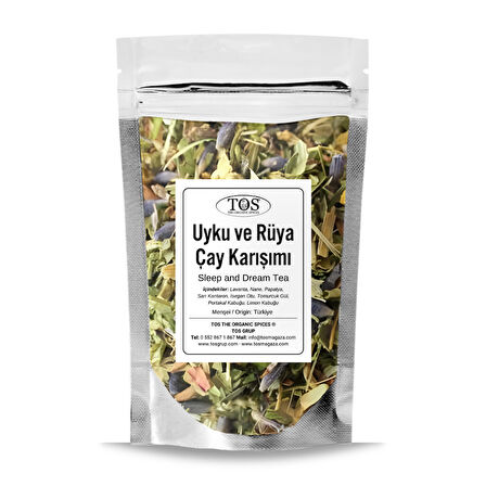 Uyku ve Rüya Çayı 100 gr (1. Kalite)