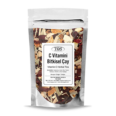 C Vitaminli Meyve Çayı 100 gr (1. Kalite)