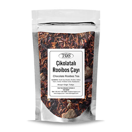 Çikolatalı Rooibos Çayı 100 gr (1. Kalite)