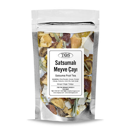 Satsumalı Meyve Çayı 100 gr (1. Kalite)