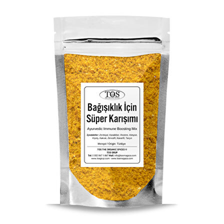 Ayurveda Bağışıklık Güçlendirici Süper Karışım 500 gr (1. Kalite)