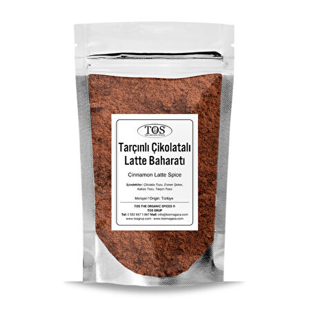 Tarçınlı Çikolatalı Latte Baharatı 100 gr (1. Kalite)