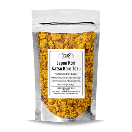Japon Köri Katsu Kare Tozu 500 gr (1. Kalite)