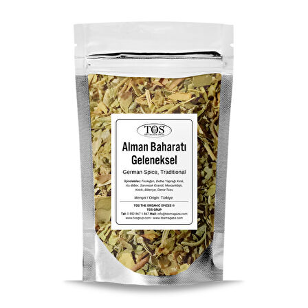 Alman Baharatı, Geleneksel 100 gr (1. Kalite)