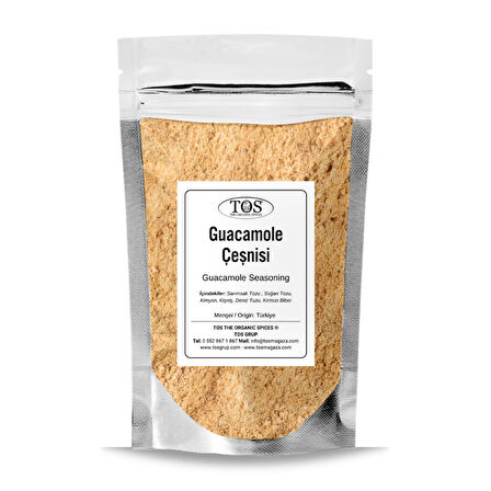 Guacamole Çeşni 100 gr (1. Kalite)