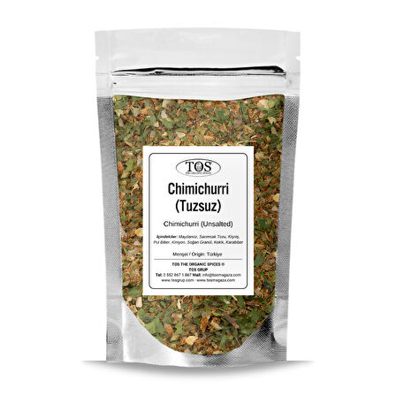 Chimichurri (Tuzsuz) 250 gr (1. Kalite)